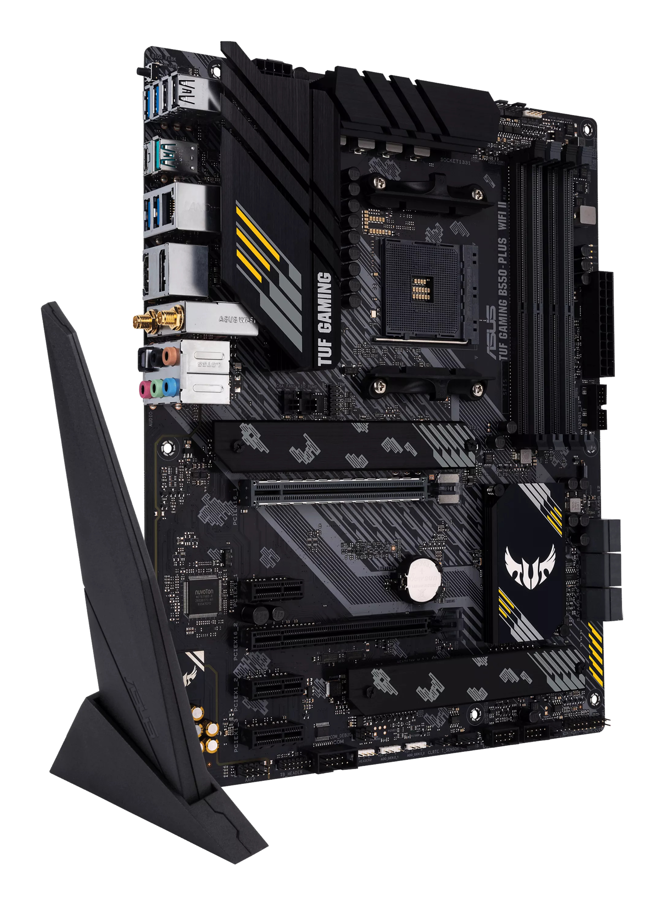 ASUS TUF GAMING B550-PLUS WIFI II - Motherboard - ATX - Socket AM4 - AMD B550 Chipsatz, Ansicht 2