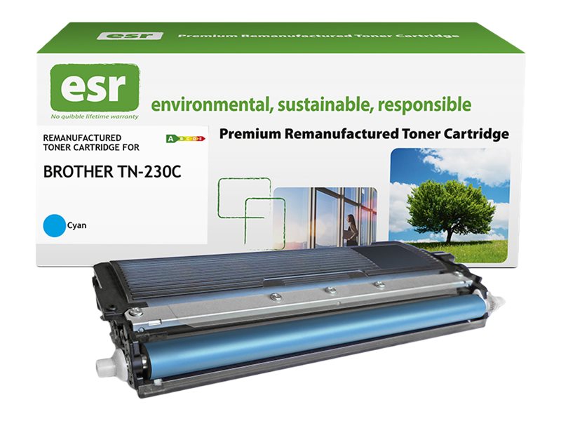 Armor ESR - Cyan - kompatibel - Karton - wiederaufbereitet - Tonerpatrone (Alternative zu: Brother TN230C)