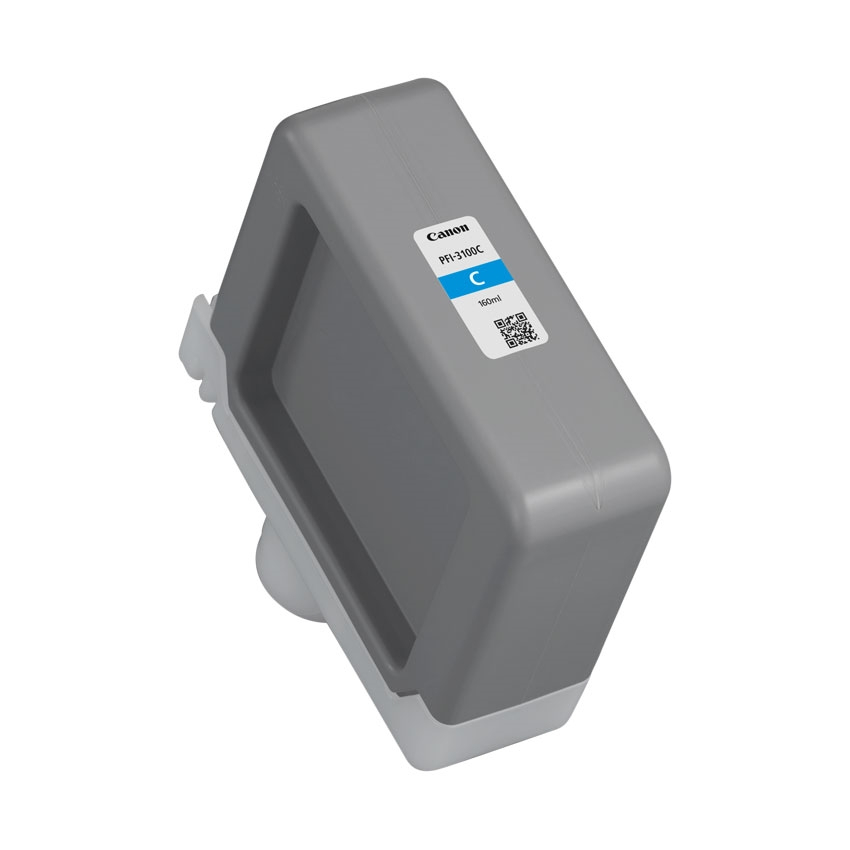 Canon PFI-3100 C - 160 ml - Cyan - original - Tintenbehälter, Ansicht 2