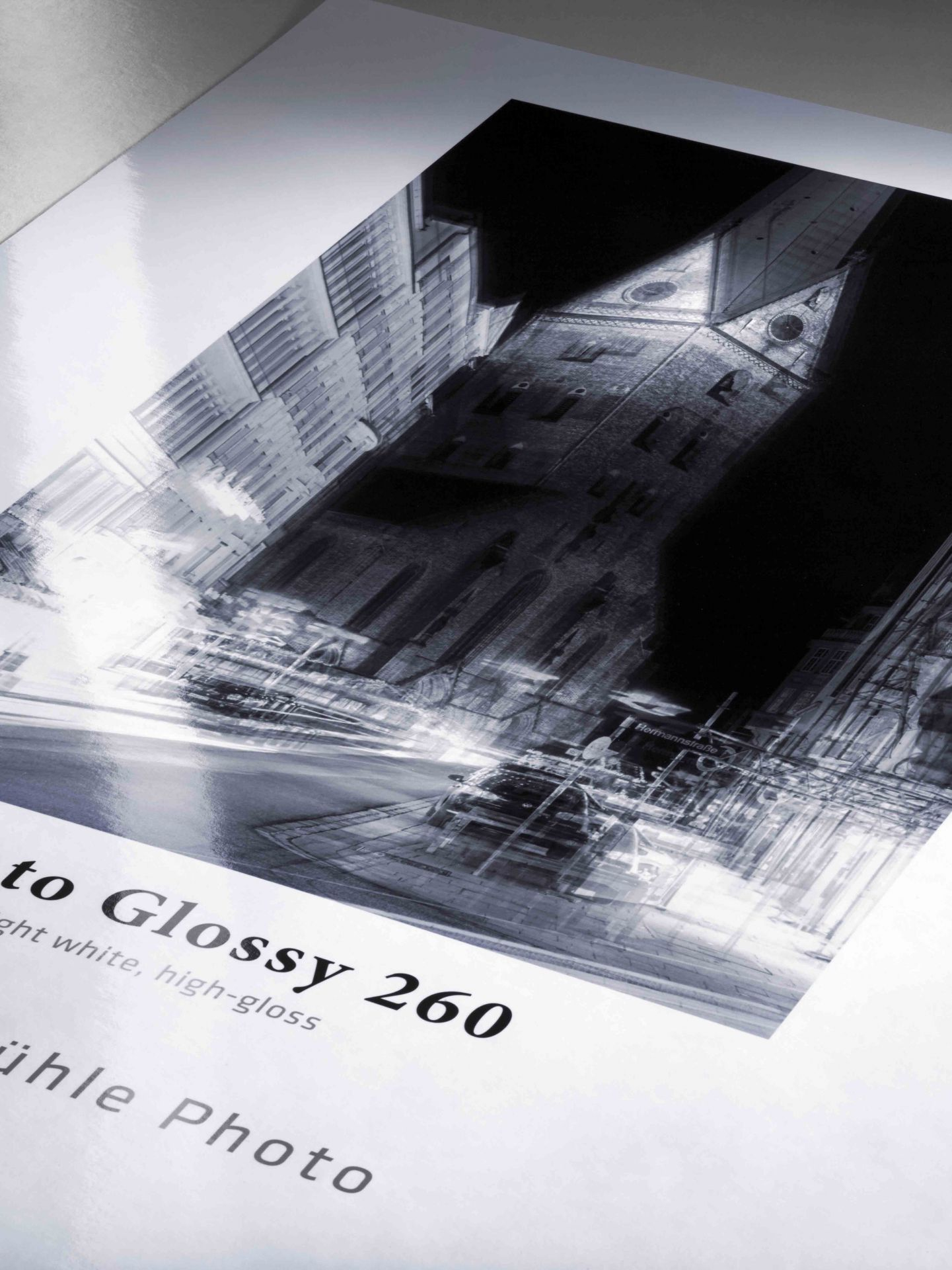 Hahnemühle Digital FineArt Photo Glossy - Glänzend - 265 Mikron - hochweiß - A4 (210 x 297 mm), Ansicht 4