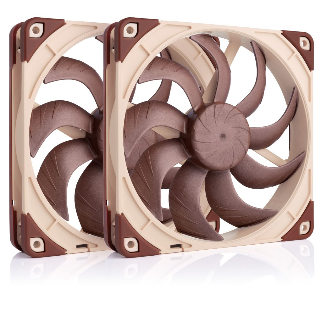 Noctua NF-A14x25 G2 PWM Sx2-PP PWM-Anschluss 2 Lüfter