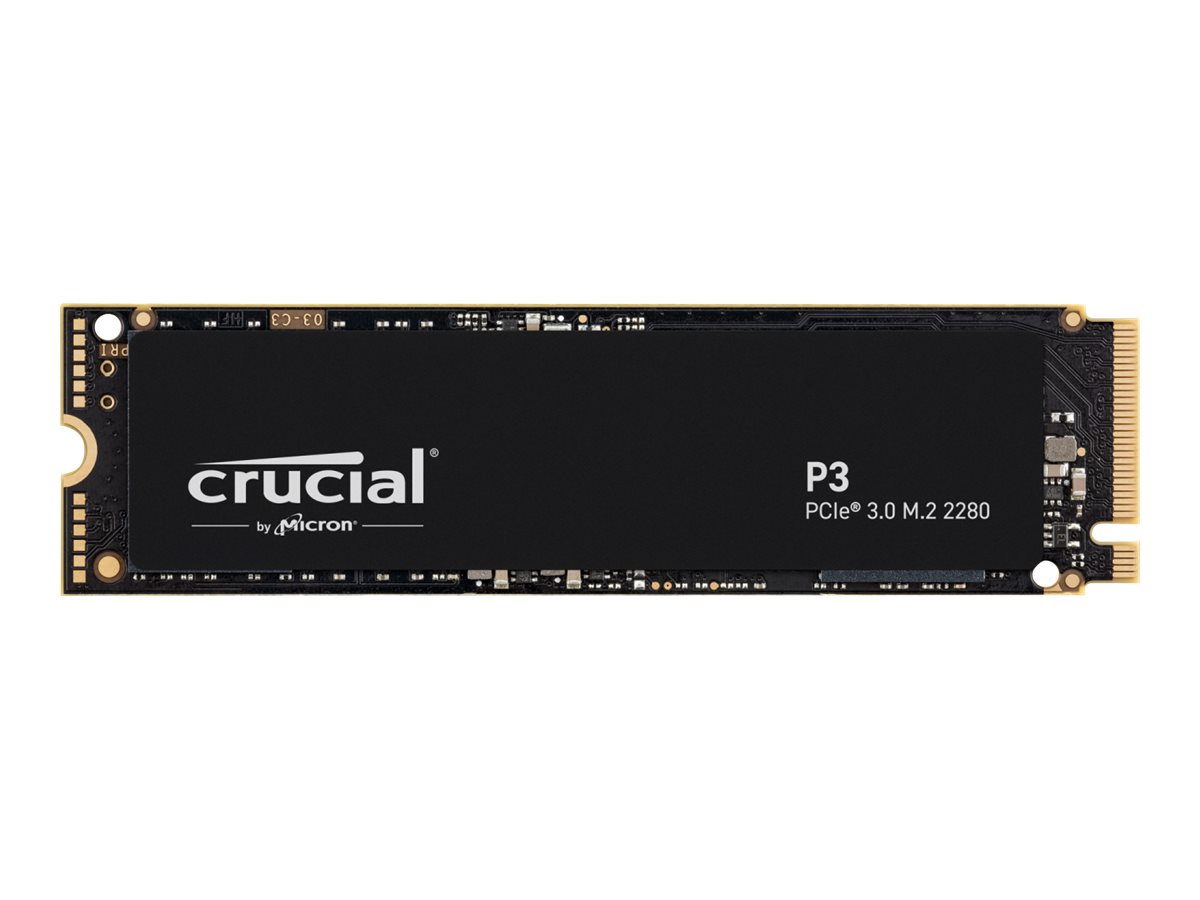 Micron Crucial P3 - SSD - 2 TB - intern - M.2 2280 - PCIe 3.0 (NVMe)
