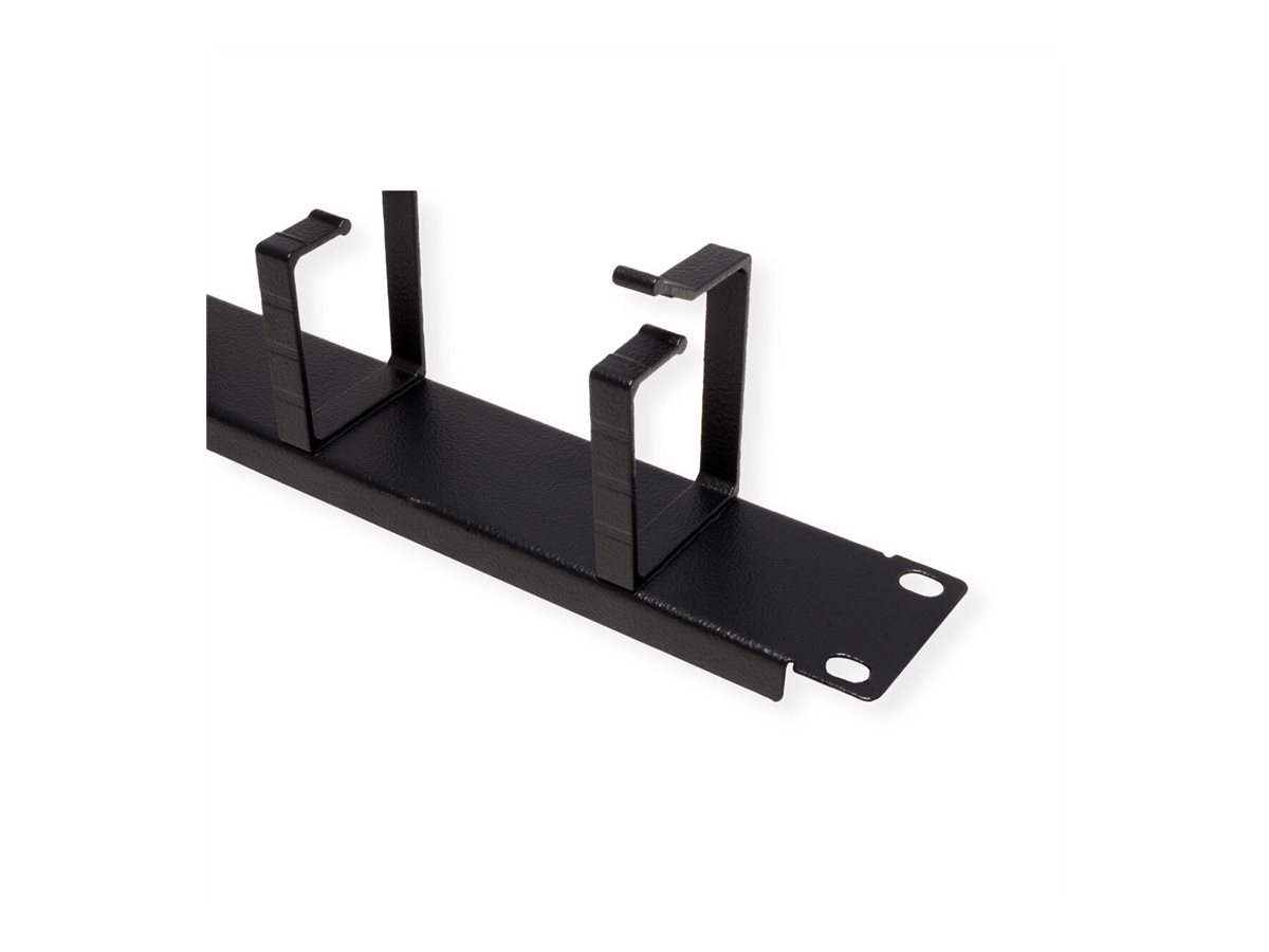 ROLINE 19 Zoll Rangierpanel 1 HE 40x60mm schwarz, Ansicht 3