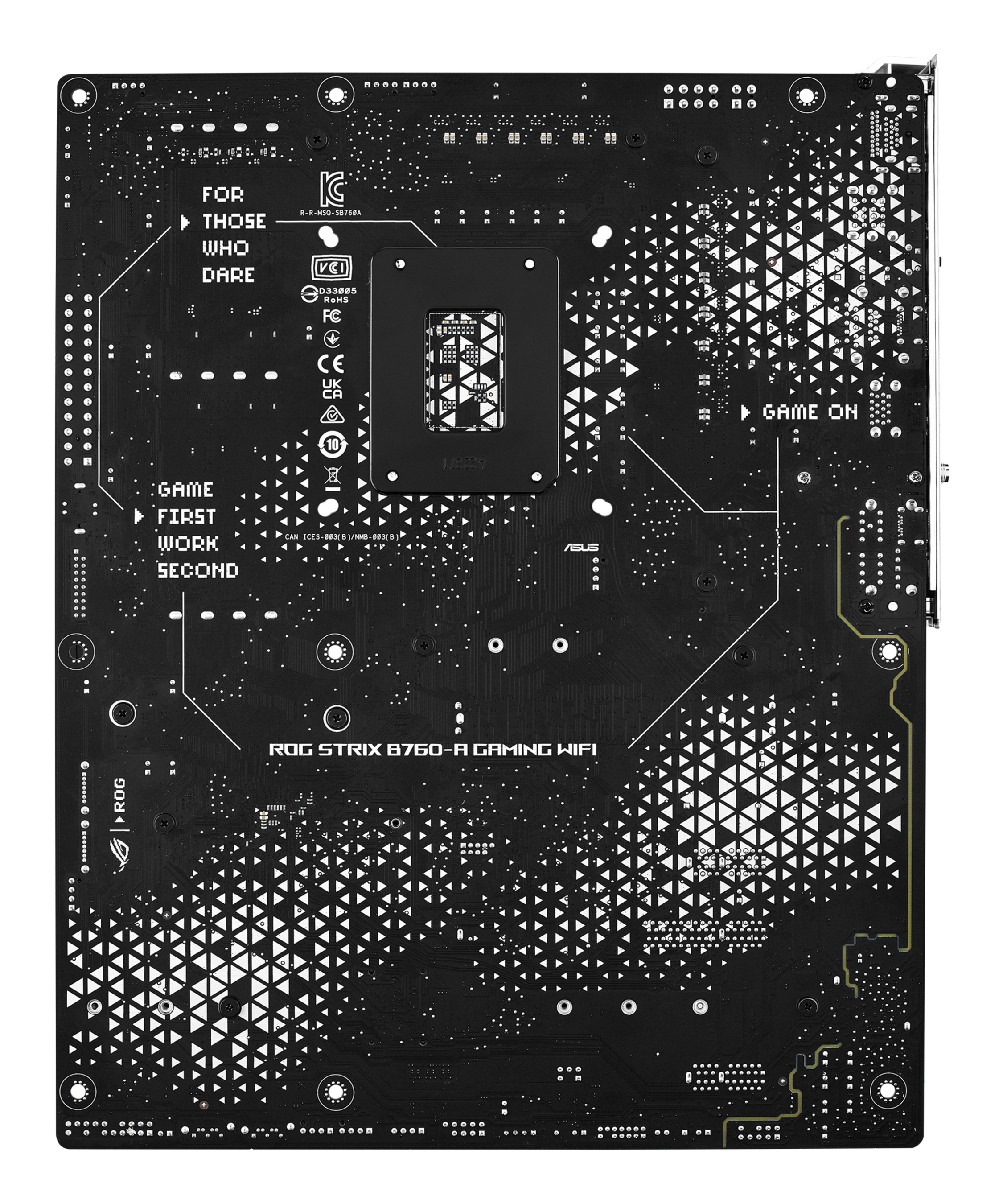 ASUS MB ASUS ROG STRIX B760-A GAMING WIFI (Intel,1700,DDR5,ATX), Ansicht 2