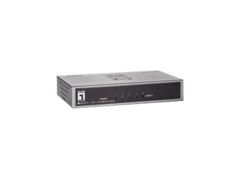 LevelOne FEU-0511 - Switch - unmanaged - 4 x 10100 + 1 x 100Base-FX