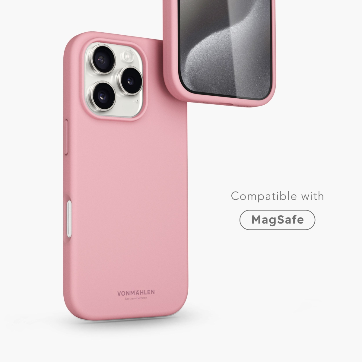 Vonmählen Soft Silicone Case iPhone 16 Pro Max Cherry Blossom, Ansicht 2