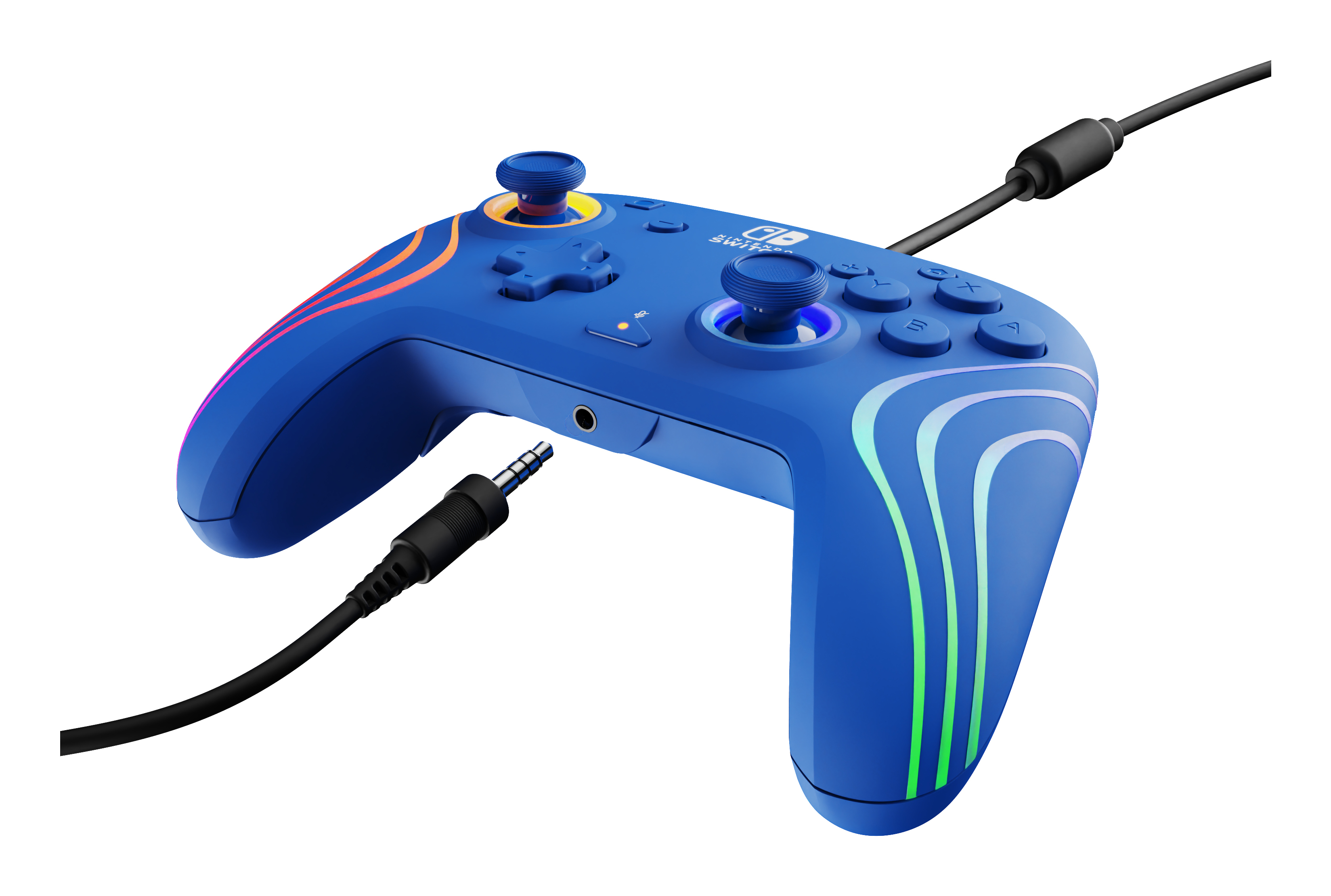 PDP Afterglow Wave - Gamepad - Nintendo Switch - Nintendo Switch OLED - D-Pad - Mehrfarbig - Kabelgebunden - Blau, Ansicht 4