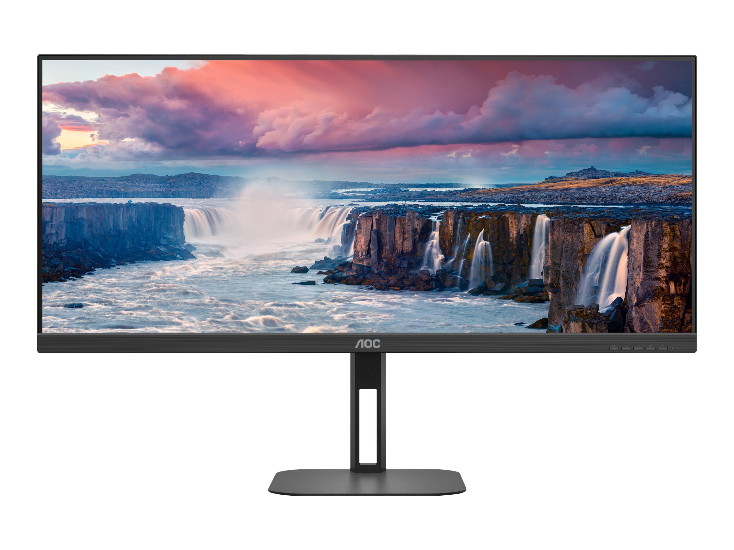 AOC Value-line U34V5CBK - V5 series - LED-Monitor - 86.4 cm (34)
