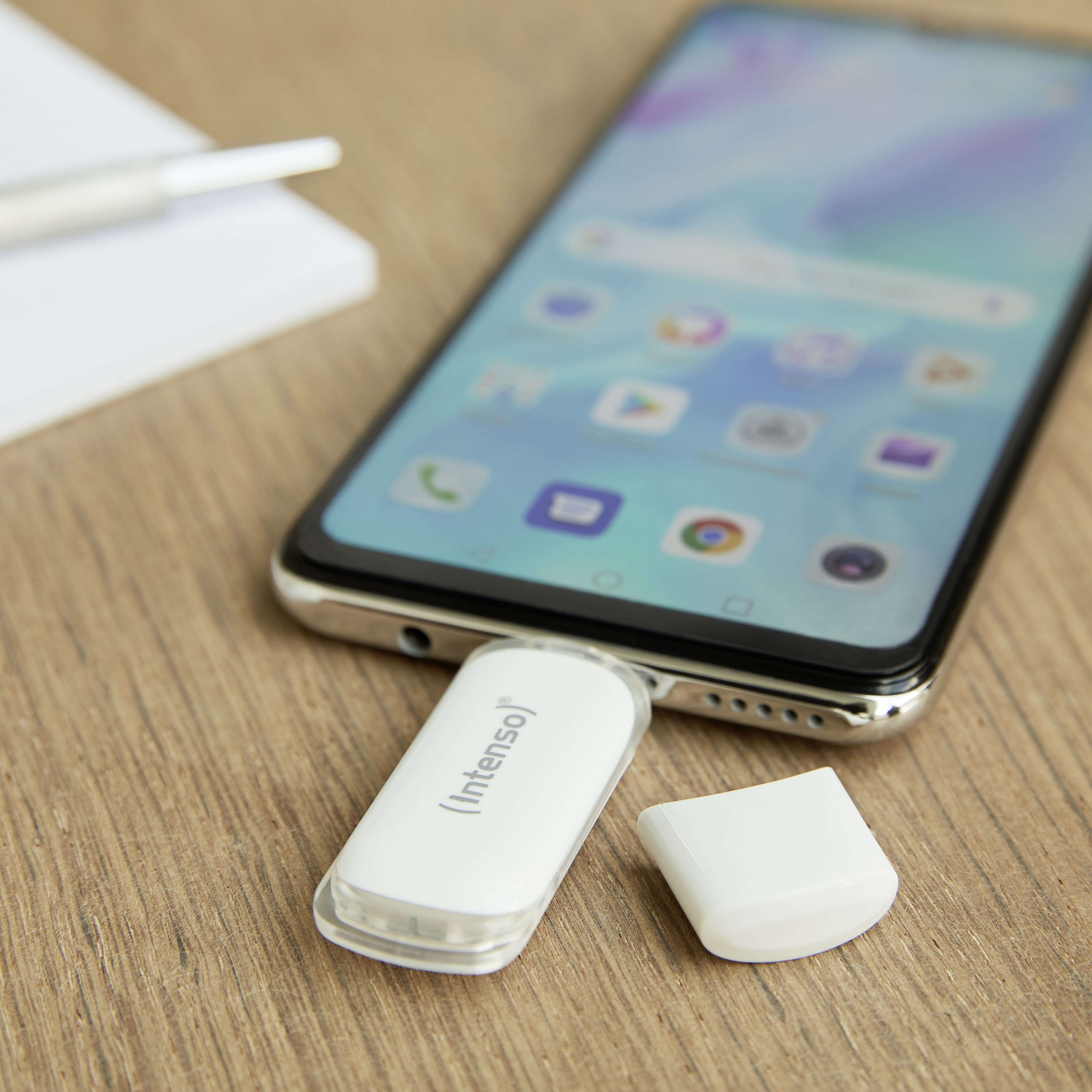 Intenso Flash - USB-Flash-Laufwerk - 128 GB - USB-C 3.1 Gen 1, Ansicht 3