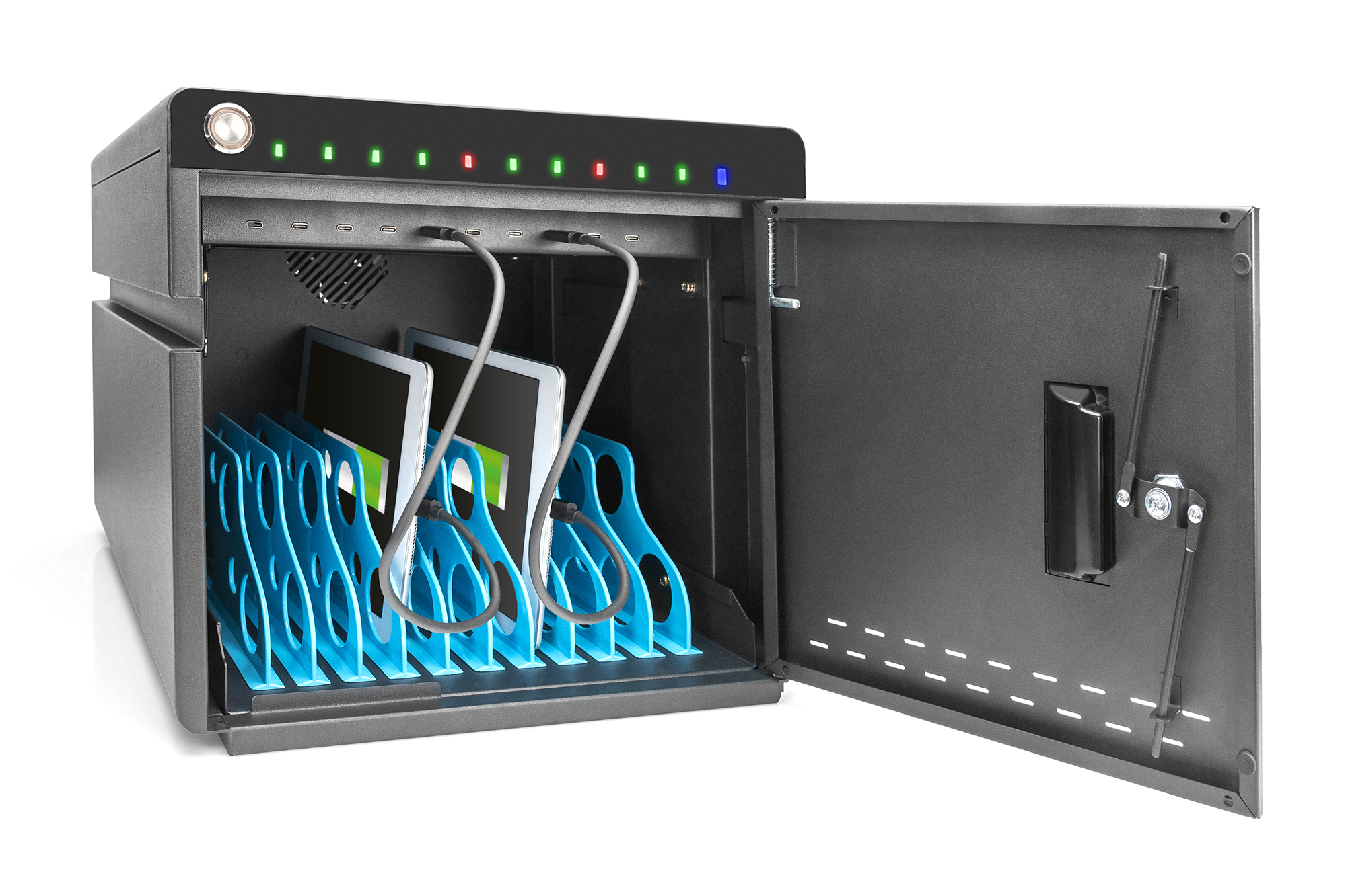 DIGITUS Desktop Ladeschrank für Notebooks/Tablets 14''/UV-C/USB-C, Ansicht 2