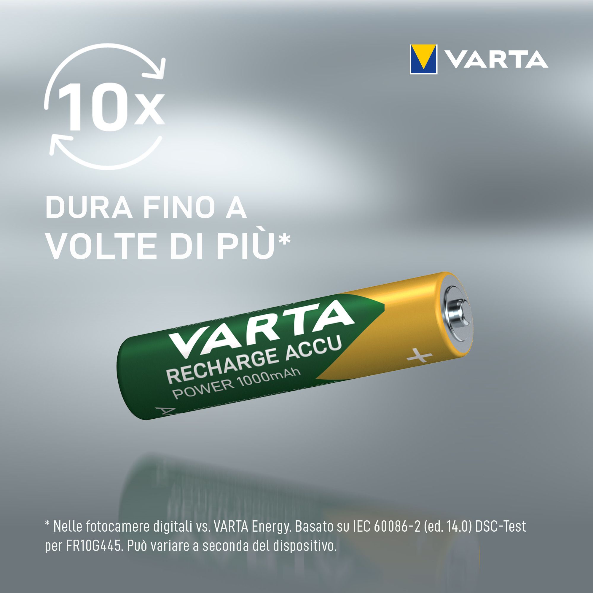 Varta Professional - Batterie 4 x AAA - NiMH - (wiederaufladbar), Ansicht 2