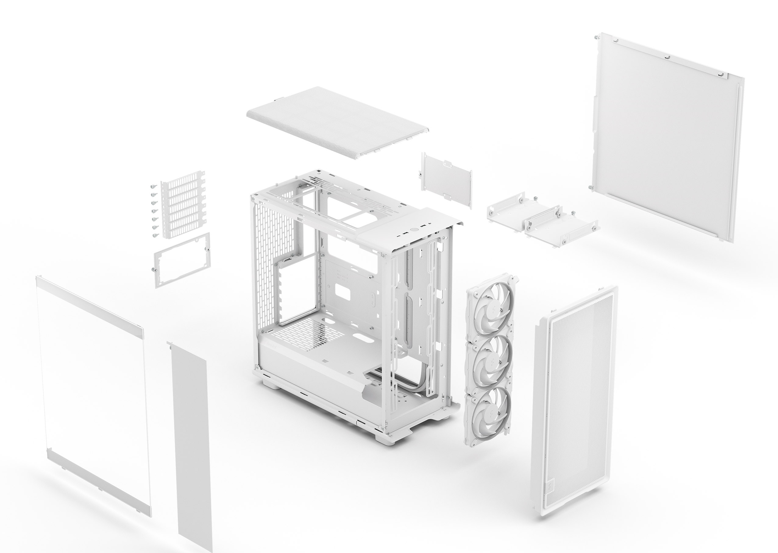 Fractal Design Epoch - Computer case - ATX - Seitenteil mit Fenster (gehärtetes Glas), Ansicht 2