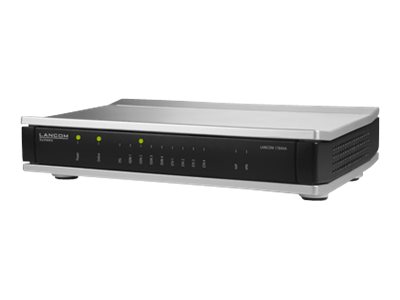 Router / LANCOM 1784VA / Leistungsstarker VPN-Router mit VDSL2/ADSL2+-Modem (Annex B/J, All-IP), ISDN-VoIP-Wandlung, VDSL-Vectoring, IPSec-VPN (5 Kanäle/opt. 25), LB, QoS, 4x ISDN (2x NT & 2x TE/NT), USB, 4x GE (IEEE 802.3az)
