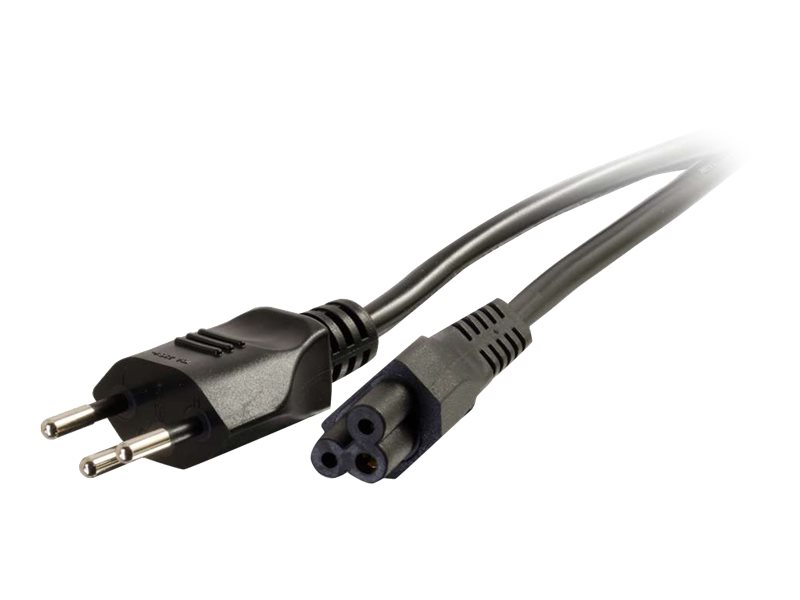 C2G Swiss Laptop Power Cord - Stromkabel - IEC 60320 C5 zu SEV 1011 (M)