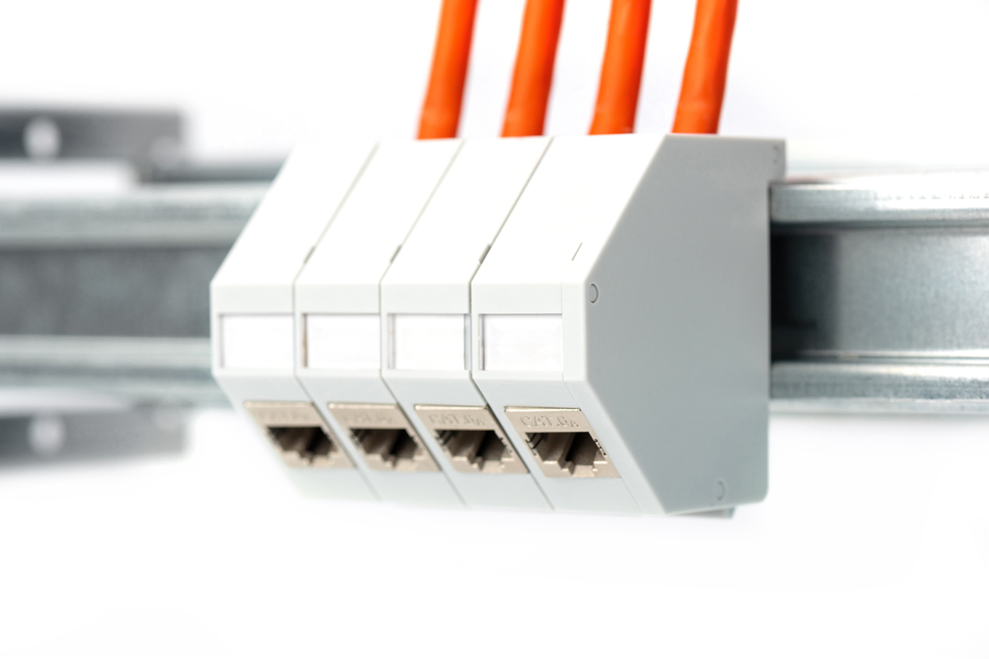 DIGITUS Keystone Gehäuse für Hutschienen Montage, IP20, Ansicht 4