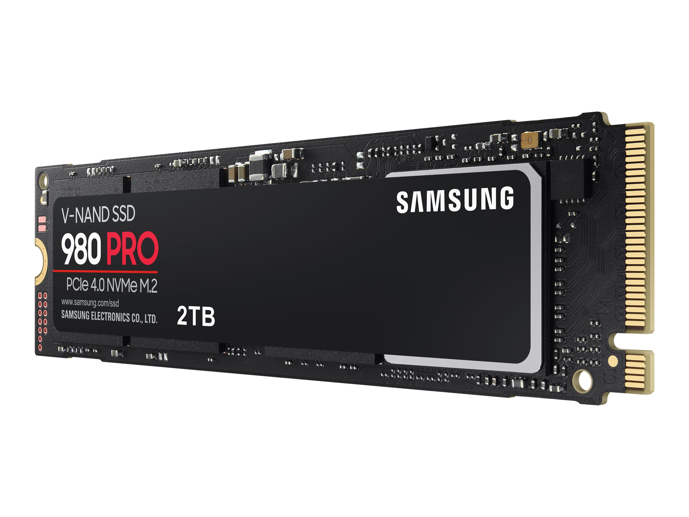 Samsung 980 PRO MZ-V8P2T0BW - 2 TB SSD - intern - M.2 2280 - PCI Express 4.0 x4 (NVMe)