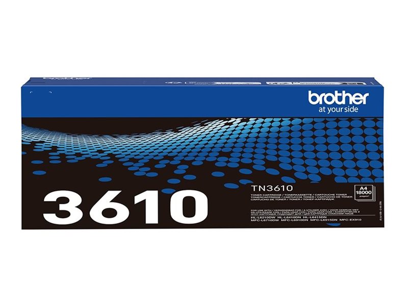 Brother TN3610 - Schwarz - original - Box - Tonerpatrone