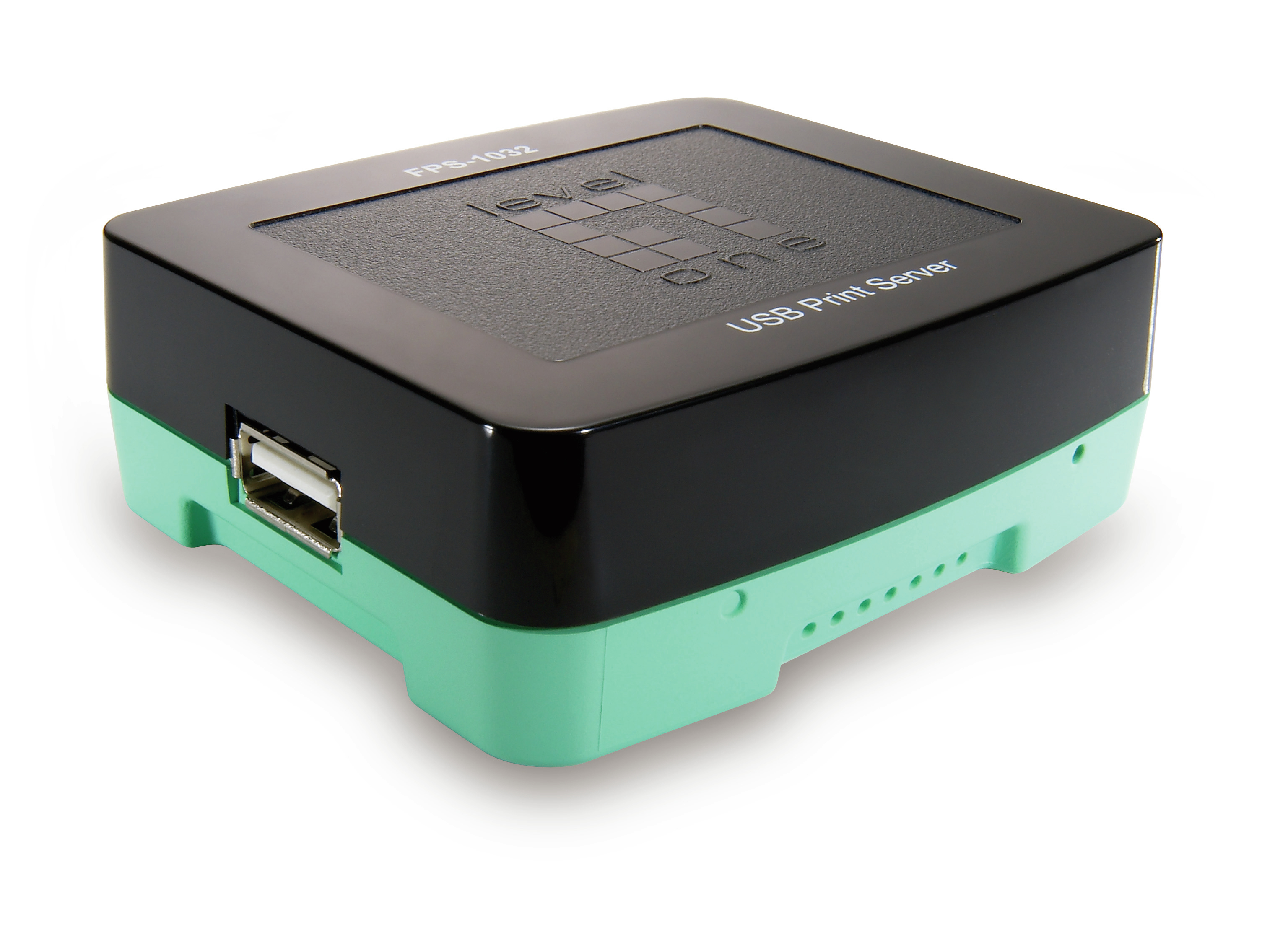 LevelOne FPS-1032 - Druckserver - USB 2.0 - 10/100, Ansicht 2