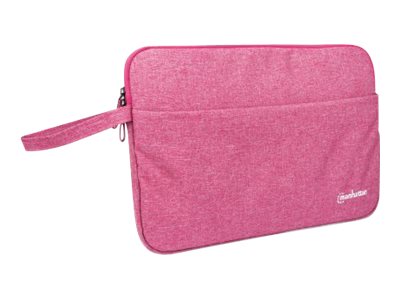 Manhattan Seattle Laptop Sleeve 14.5 Coral Padded Extra Soft Internal Cushioning Main Compartment with double zips Zippered Front Pocket Carry Loop Water Resistant and Durable Notebook Slipcase Three Year Warranty - Notebook-Hülle - 36.8 cm (14.