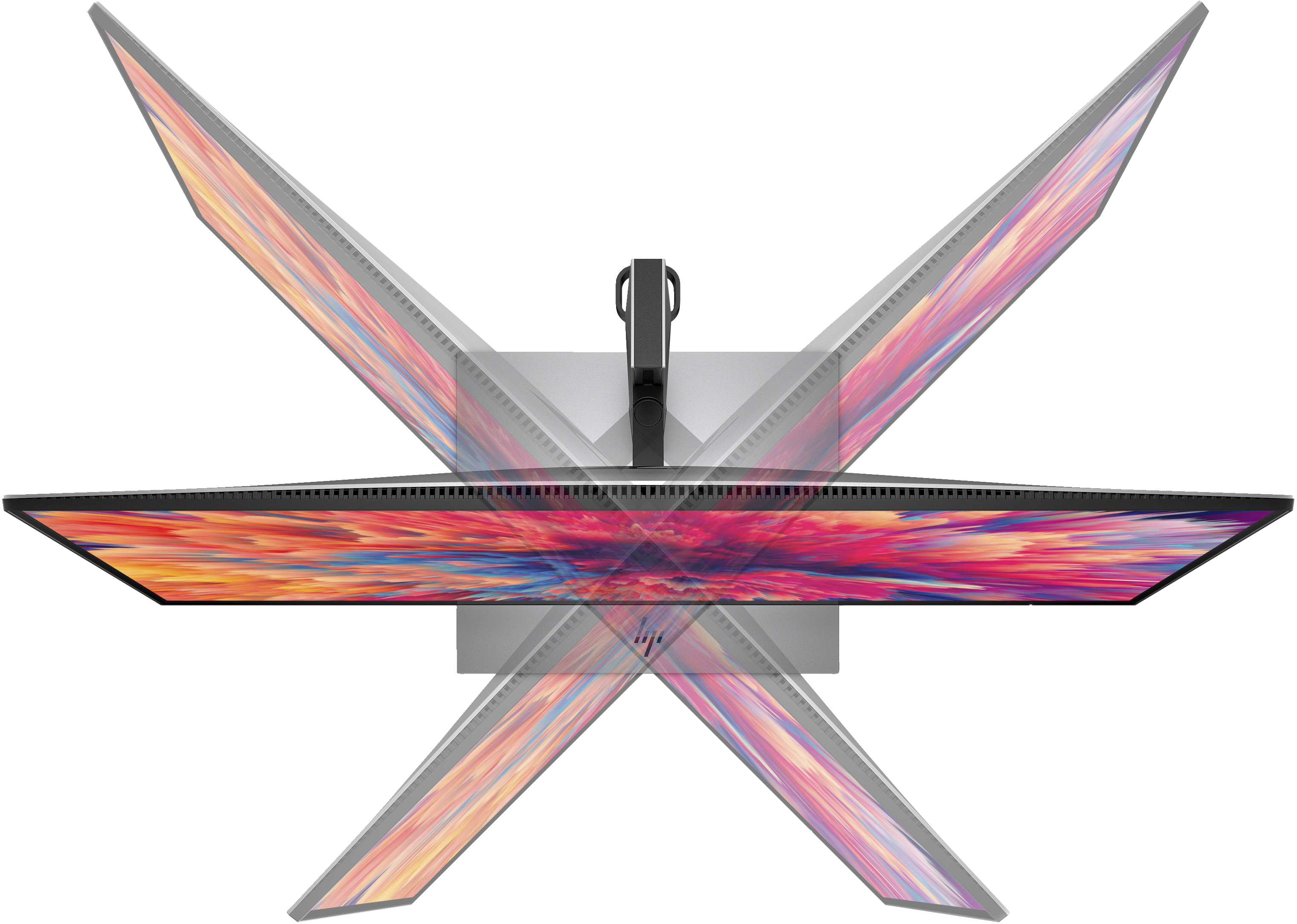 HP Z24q G3 - LED-Monitor - 60.5 cm (23.8) - 2560 x 1440 QHD @ 90 Hz - IPS - 400 cd/m² - 5 ms - HDMI, DisplayPort, Ansicht 2