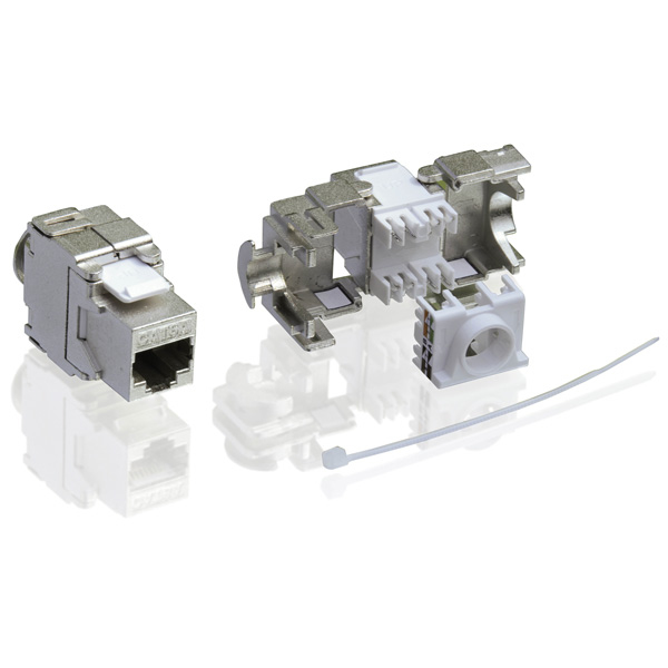 VALUE Modulare Eingabe - CAT 6a - STP - RJ-45, Ansicht 2