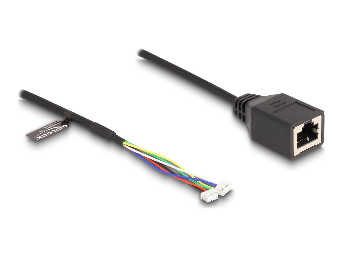 Delock Netzwerkadapterkabel - 6-poliger Kopf, 4-poliger Kopf (W)