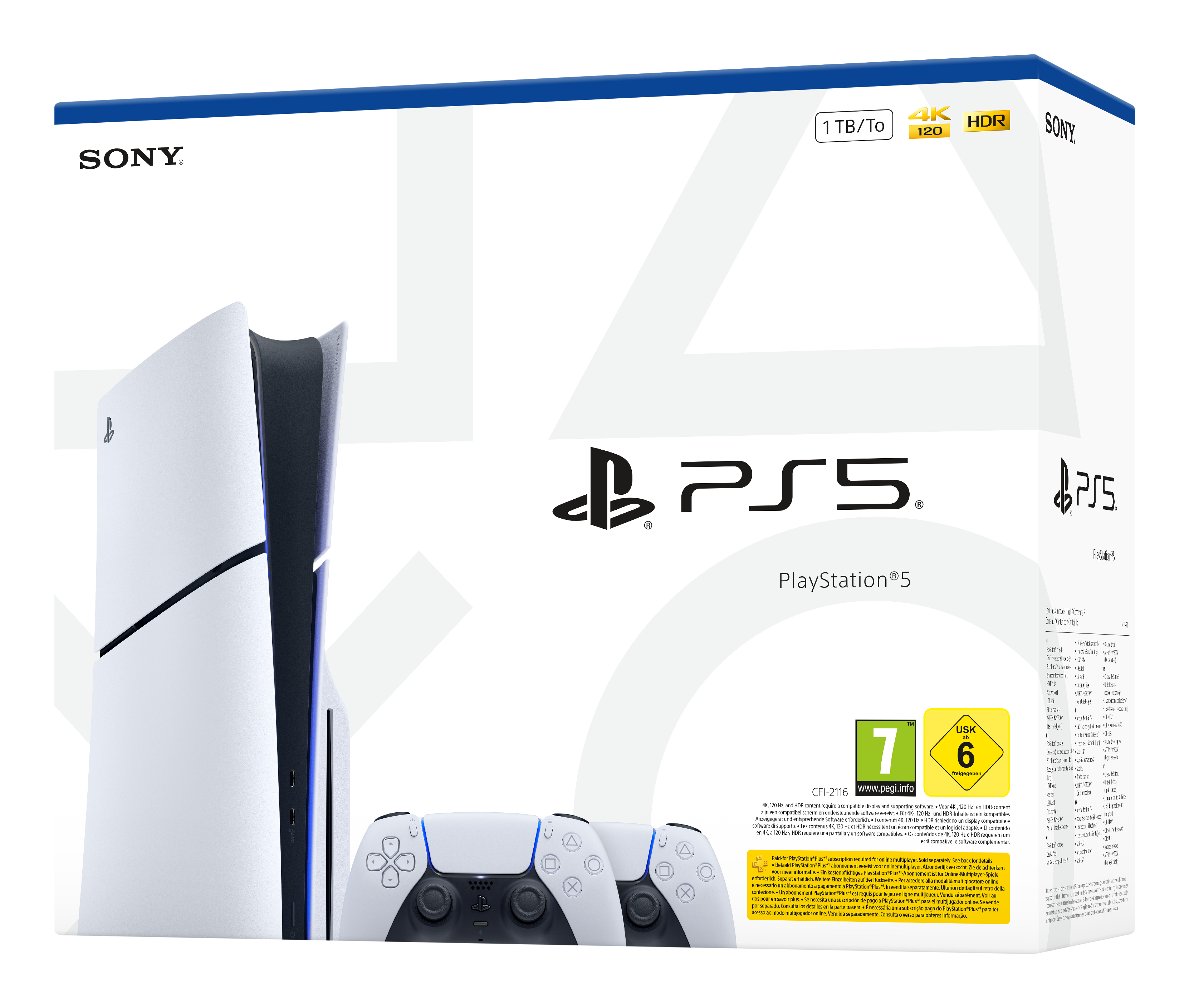 Sony PlayStation 5 Bundle Disc-Edition inkl. zweiten DualSense Controller, Ansicht 3