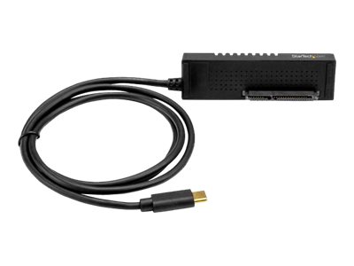 StarTech.com USB-C auf SATA Adapter Kabel - für 2,5 / 3,5" SATA SSD / HDD Laufwerke - 10 Gbit/s - USB 3.1 - SATA zu USB Adapter - Speicher-Controller