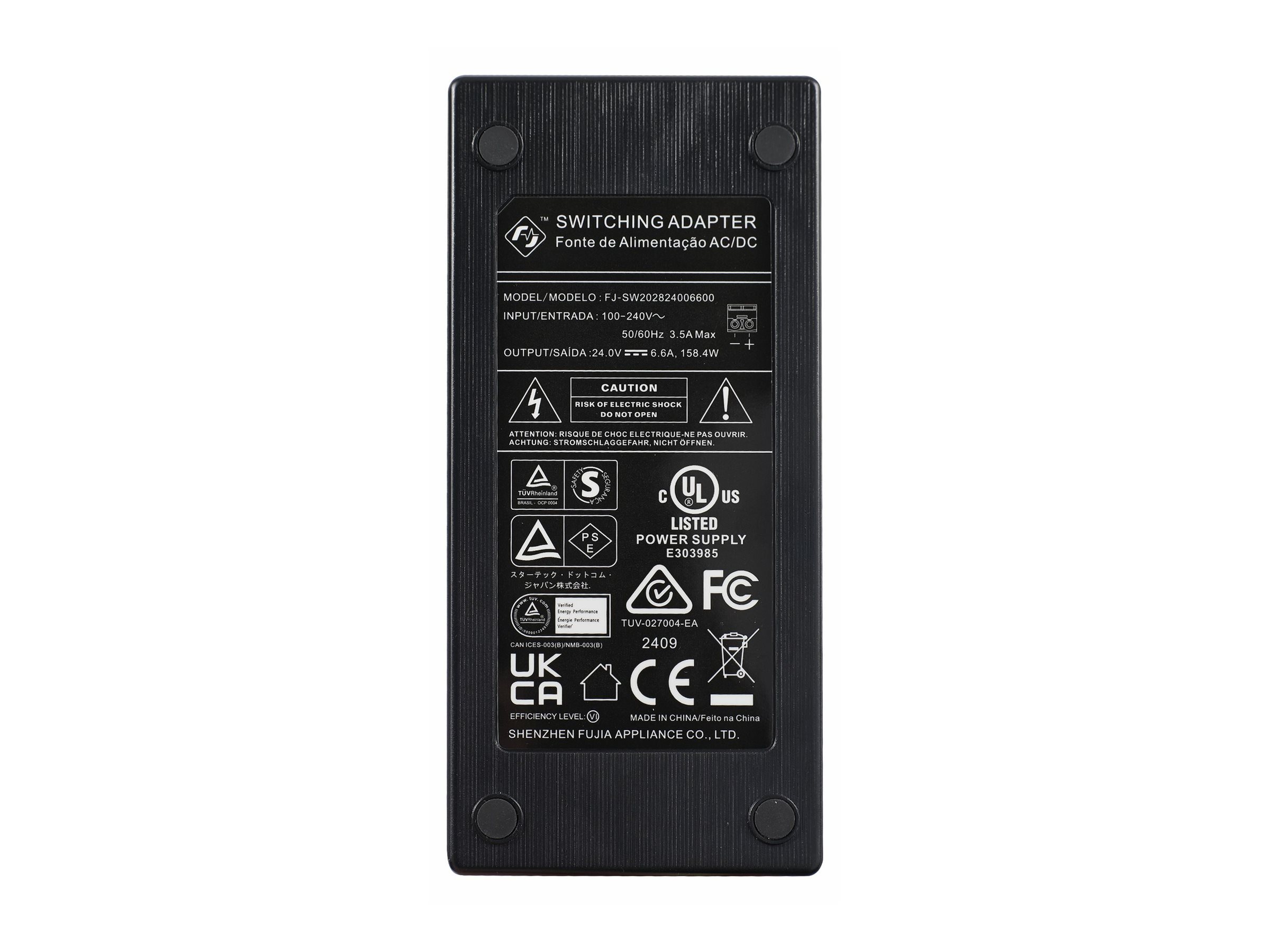 StarTech.com 160W Universal DC Power Adapter (24V/6.6A), Ansicht 2