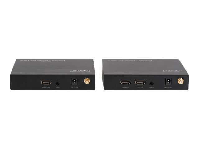 DIGITUS DS-55314 - HDMI Extender / Splitter Set - drahtlose Video-/Audio-/Infrarot-Erweiterung - bis zu 100 m