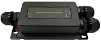 LevelOne Industrial IP67 PoE BT extenderrepeater - Netzwerk-Repeater - 100 m - IP67 - IEEE 802.3 - IEEE 802.3ab - IEEE 802.3af - IEEE 802.3at - IEEE 802.3bt - IEEE 802.3u - IEEE 802.3x - Schwarz - Wand