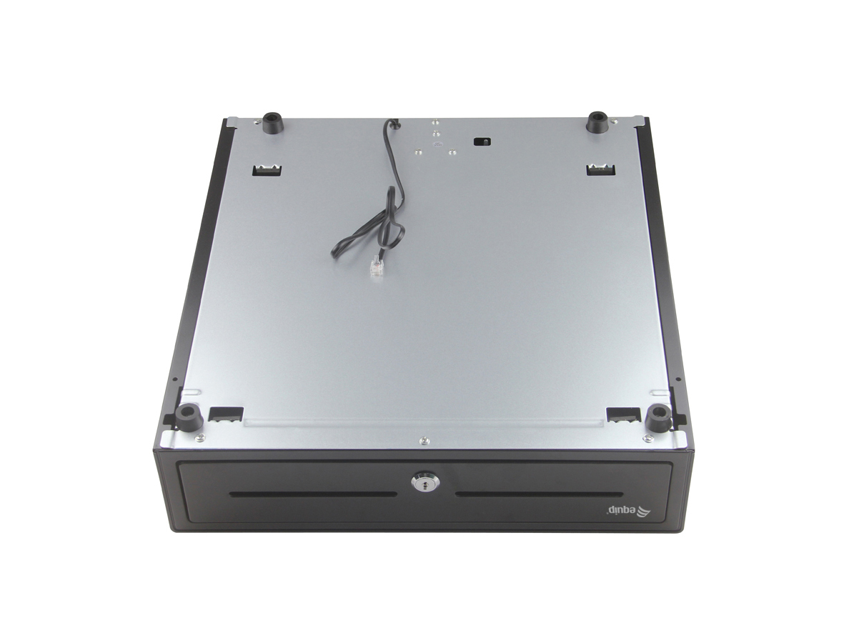 Equip Kassenschublade für POS-System - 4 Geldschein- und 8 Münzfächer - Münzfächer herausnehmbar - RJ11-Anschluss, Ansicht 4