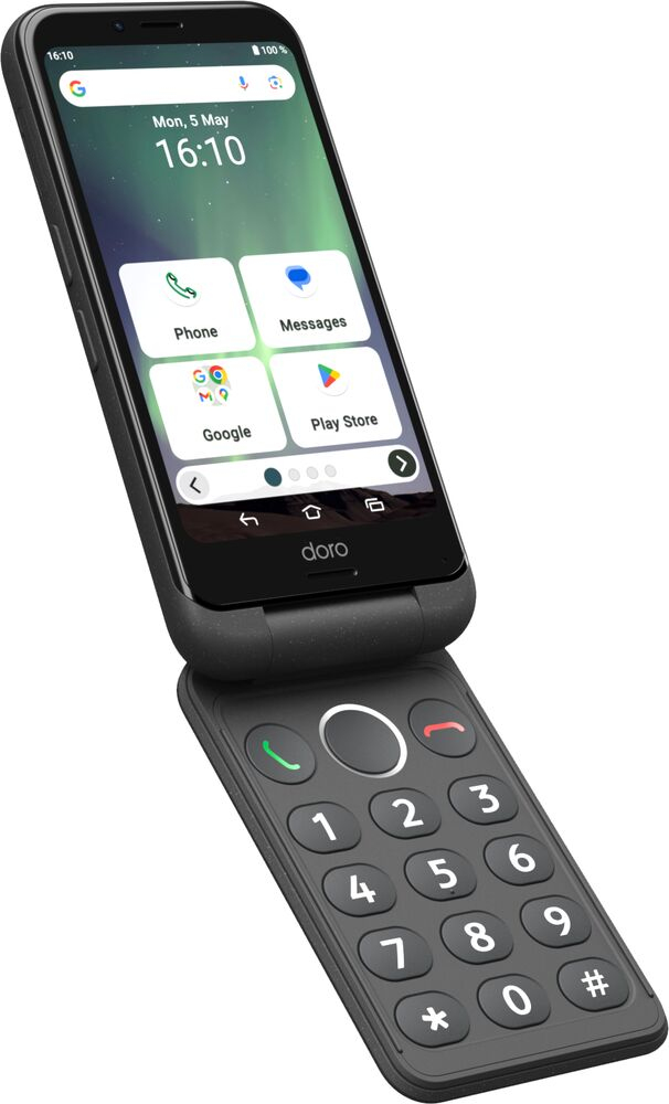 Doro Aurora A20 graphit inkl. Wireless Charger - Smartphone - 64 GB, Ansicht 2