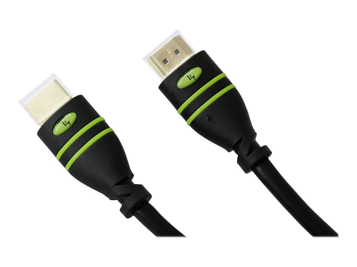 Techly HDMI-Kabel mit Ethernet - HDMI männlich zu HDMI männlich, Ansicht 3