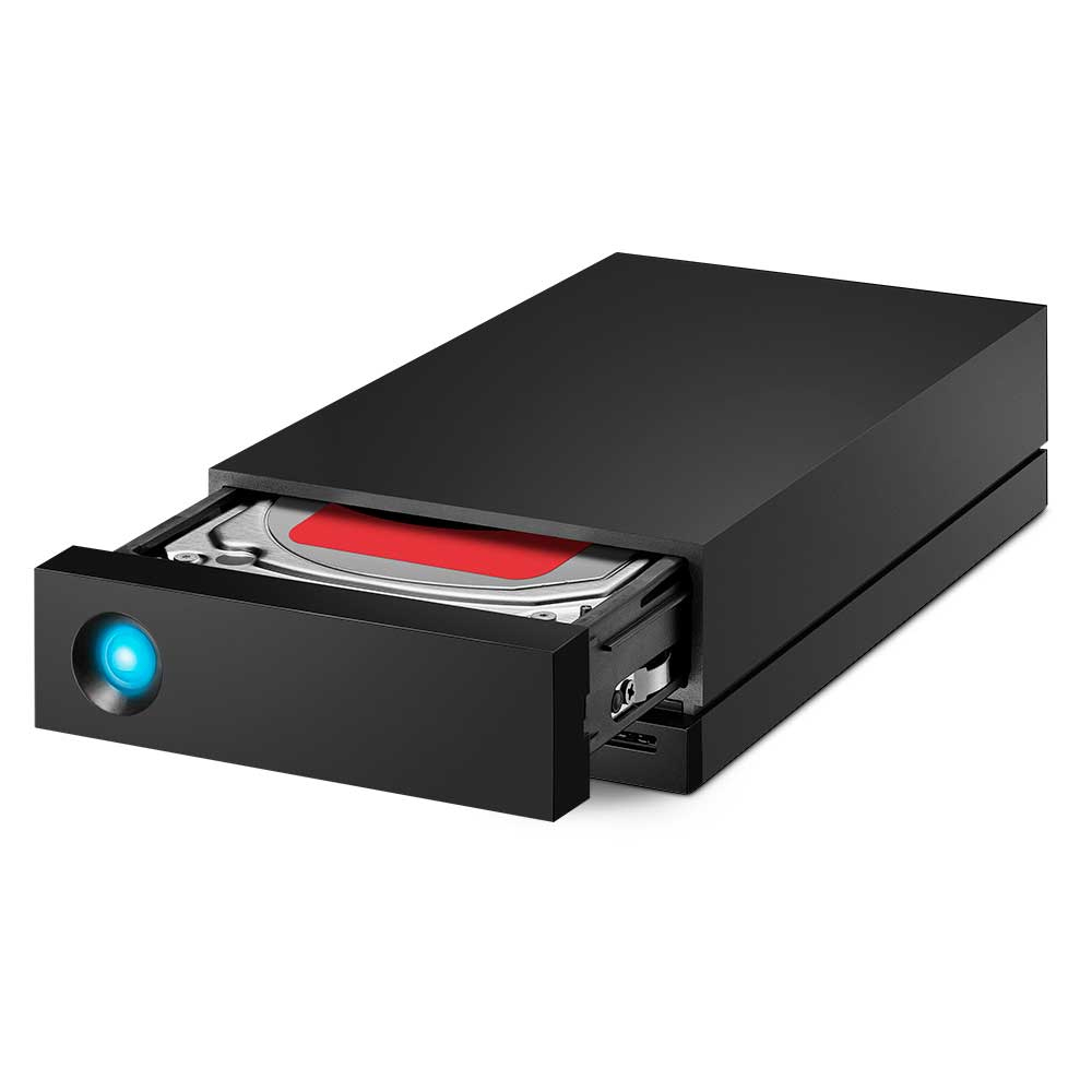 LaCie 1big Dock STHS8000800 - Festplatten-Array - 8 TB - 1 Schächte (SATA-600), Ansicht 4