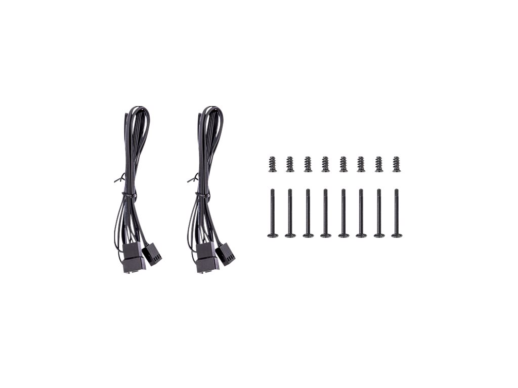 Thermaltake CT140 - Gehäuselüfter - 140 mm - Schwarz (Packung mit 2), Ansicht 5