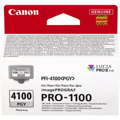 Canon PFI-4100 PGY - 80 ml - Photo Grau - original, Ansicht 2