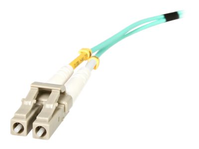StarTech.com 10m OM3 LWL Patchkabel, Multimode-Glasfaserkabel, LC auf LC - Patch-Kabel - LC Multi-Mode (M)