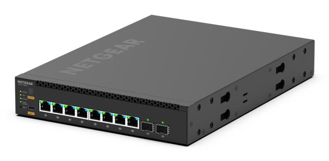Netgear M4350-8M2V - Switch - L3 - managed - 8 x 2.5GBase-T (PoE ++), Ansicht 2