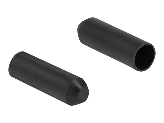Delock Kabelschutzkappe - Schwarz (Packung