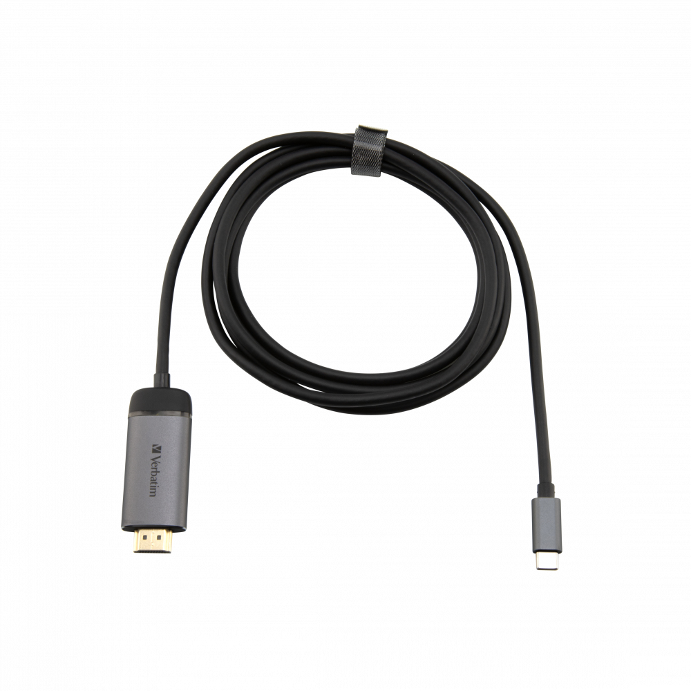 Verbatim Video- / Audiokabel - 24 pin USB-C männlich zu HDMI männlich, Ansicht 3