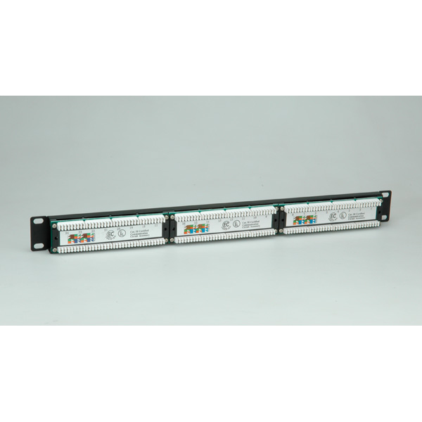 VALUE Patch Panel - CAT 5e - UTP - RJ-45 X 24 - Schwarz - 48.3 cm (19), Ansicht 2