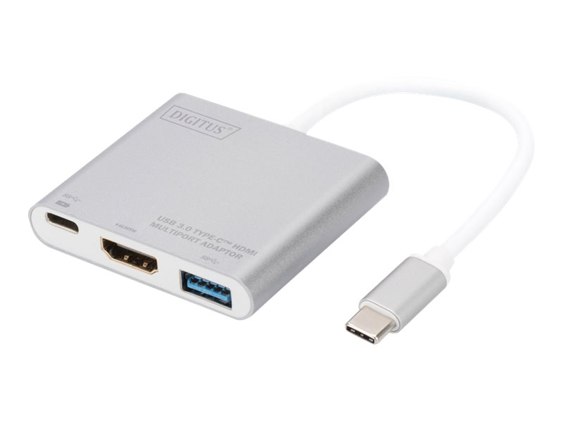 DIGITUS USB Type-C 4K HDMI Multiport Adapter 3-Port