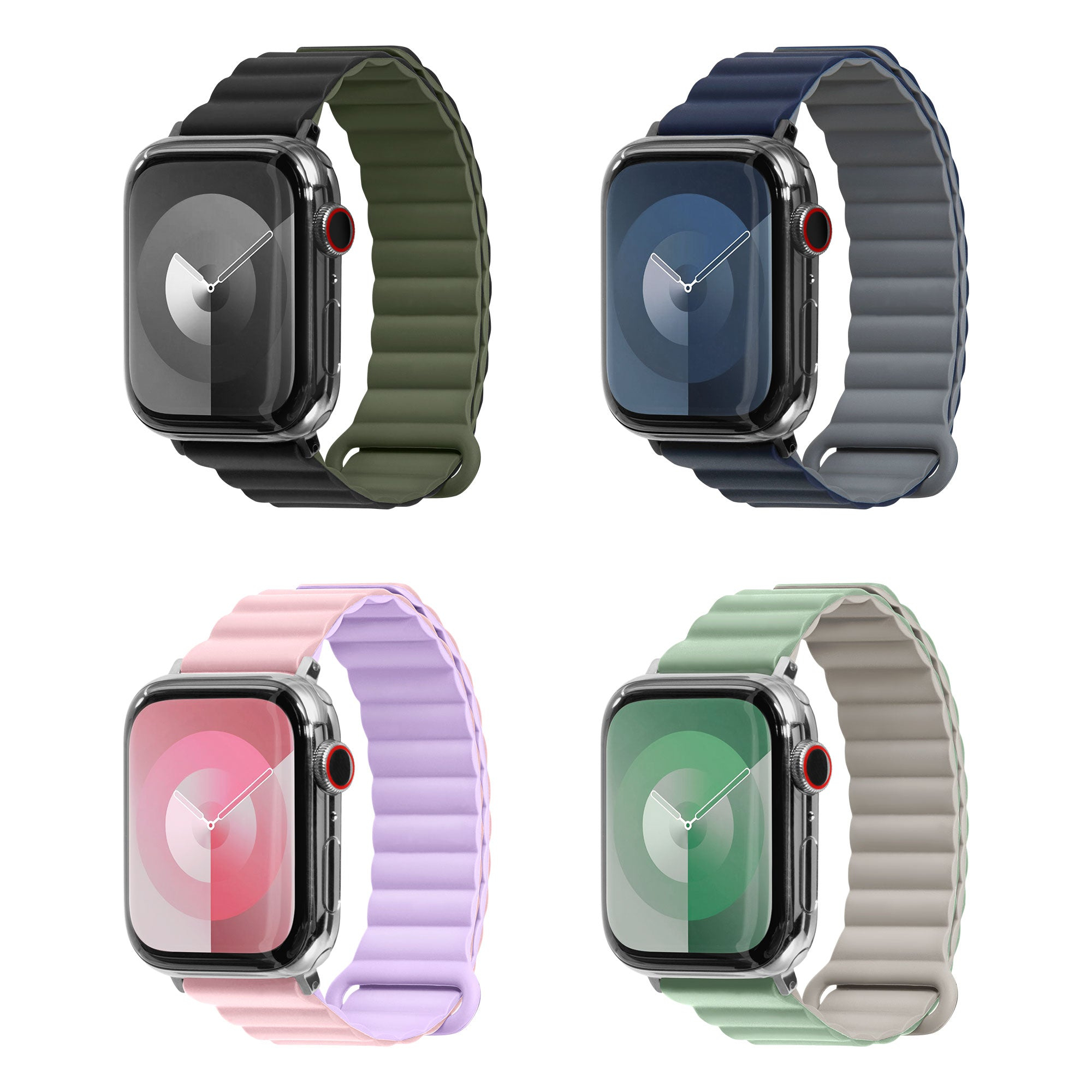 Laut International NOVI SPORT Navy Magnetic band for Apple Watch - black, Ansicht 2
