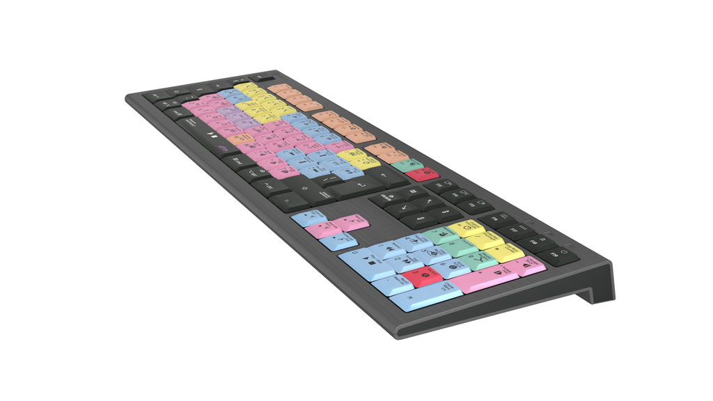Logickeyboard Avid Pro Tools ASTRA 2 - Tastatur - TL: UK, QWERTY, Ansicht 3