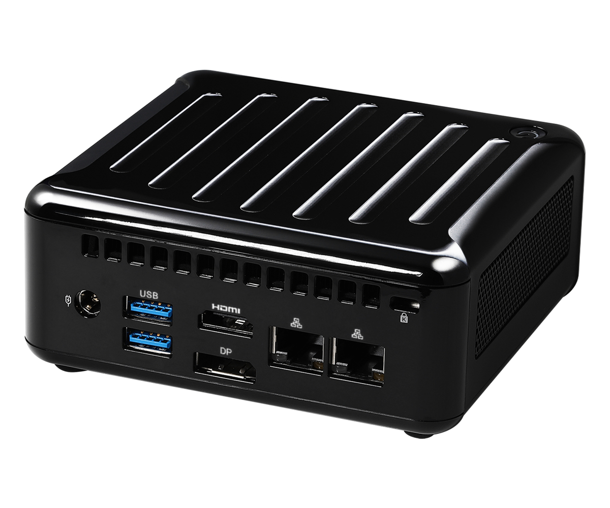 ASRock NUC BOX-1260P - Workstation Barebone - DDR4-SDRAM - Eingebauter Ethernet-Anschluss - Wi-Fi 6E (802.11ax) - 90 W, Ansicht 3