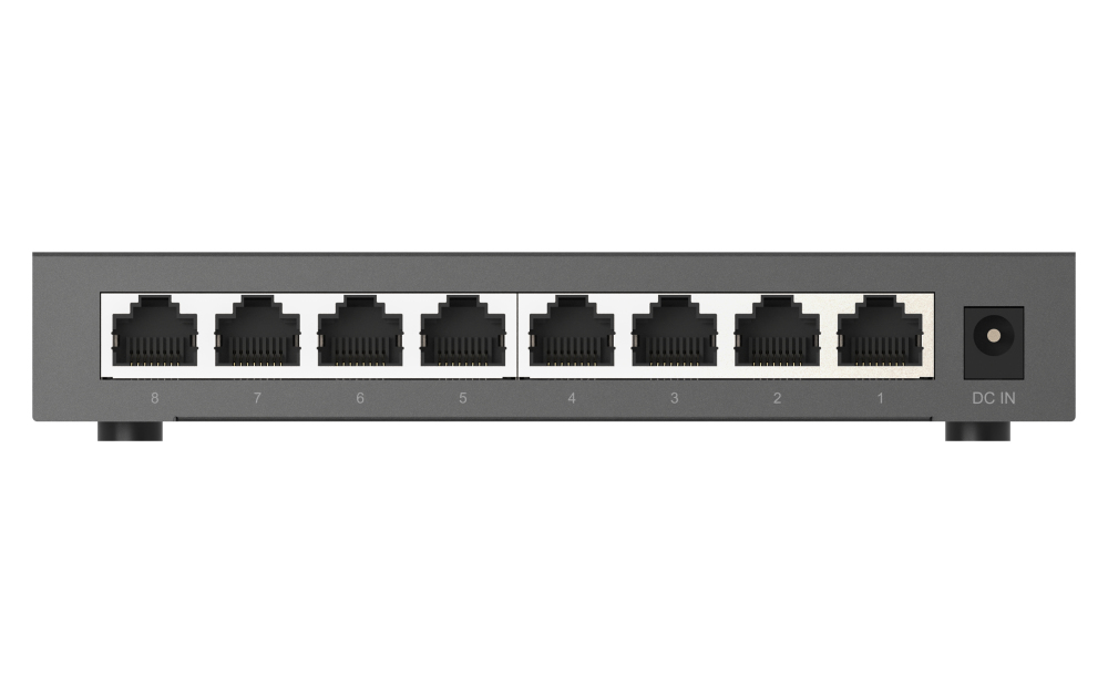 QNAP QSW-1108-8T-R2 - Switch - unmanaged - 8 x 10/100/1000/2.5G, Ansicht 4