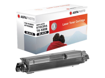 AgfaPhoto Schwarz - kompatibel - Tonerpatrone (Alternative zu Kyocera TK-590K)