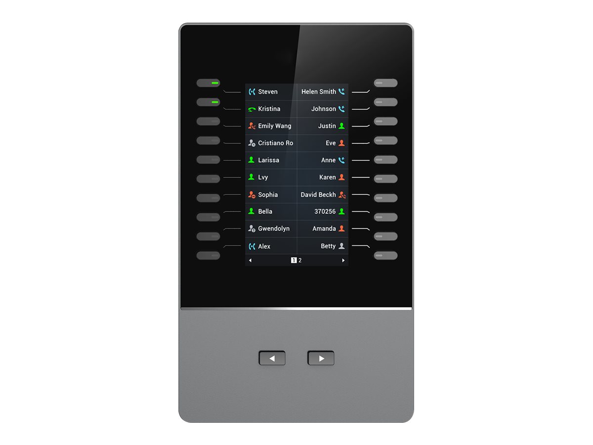 Grandstream GBX20 - Funktionstasten-Erweiterungsmodul, Ansicht 3
