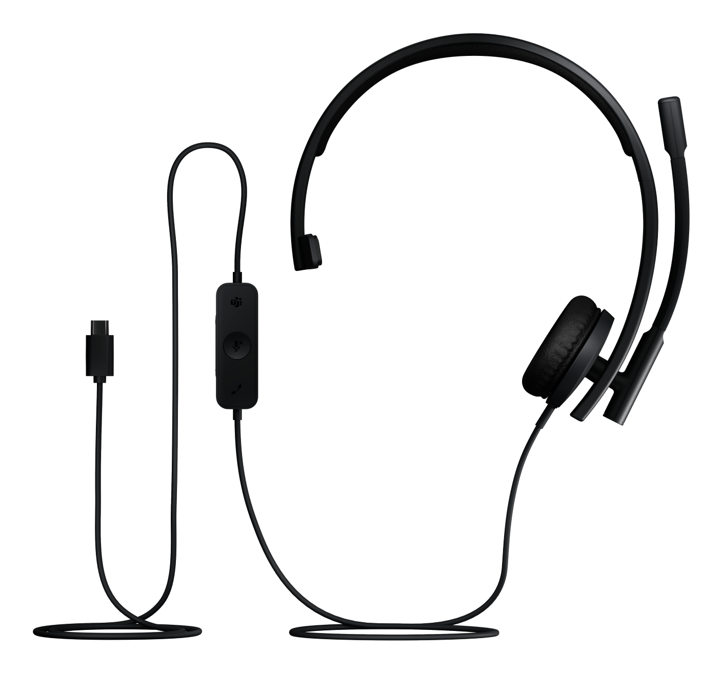 Logitech H570e - Headset - On-Ear monaural - kabelgebunden - USB-C, Ansicht 2